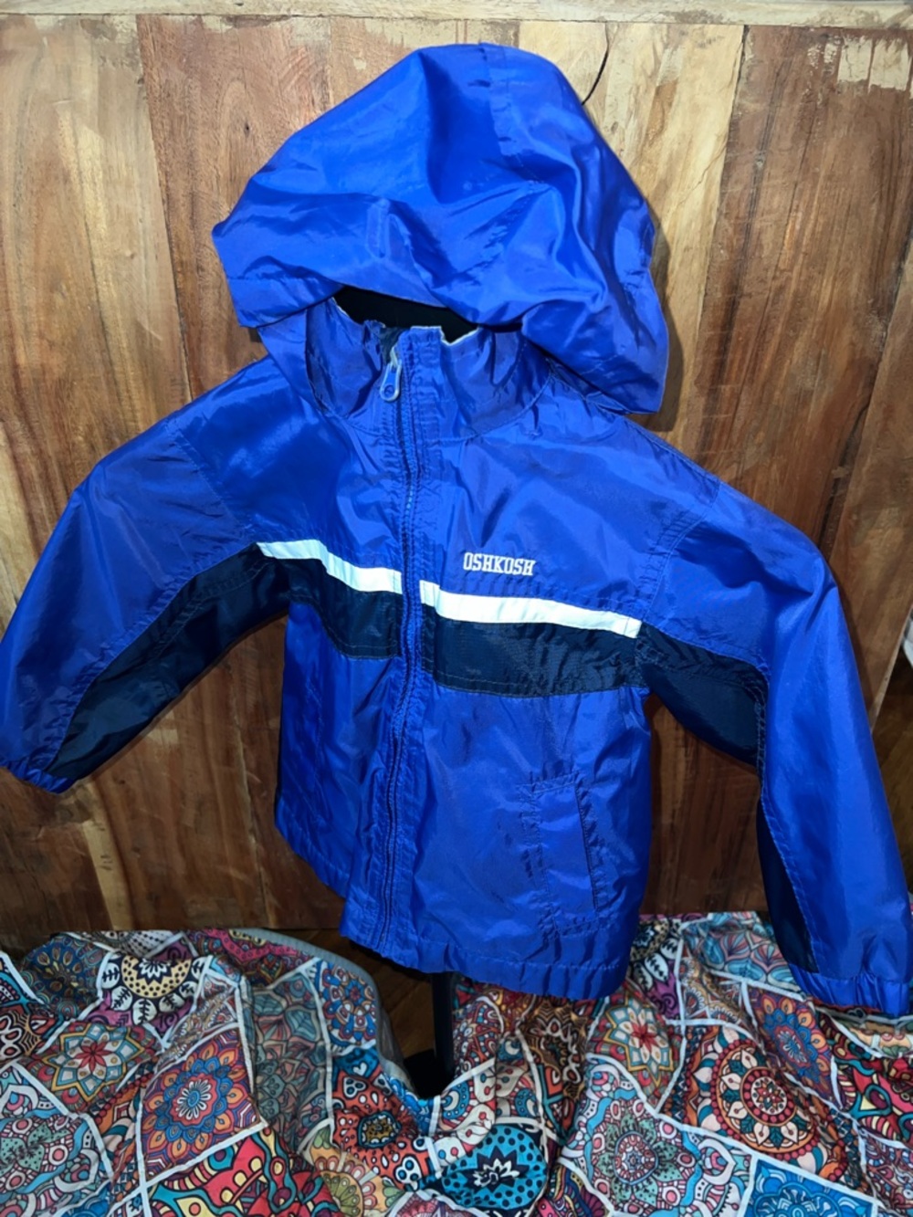 OshKosh B'gosh Royal Blue and Navy Toddler Jacket